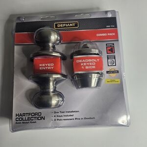 Defiant Combo Pack Lock 300-774